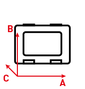 product width and height