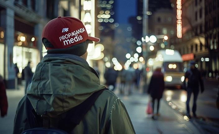 casquette médiatique urbaine