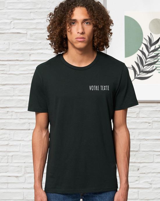 T-Shirt Unisexe 100% Coton Bio | Broderie Et Impression 