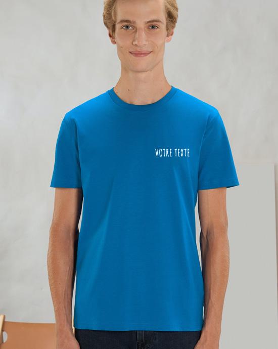 T-shirt Creator Brodé, vu de loin, couleur Royal-Blue 