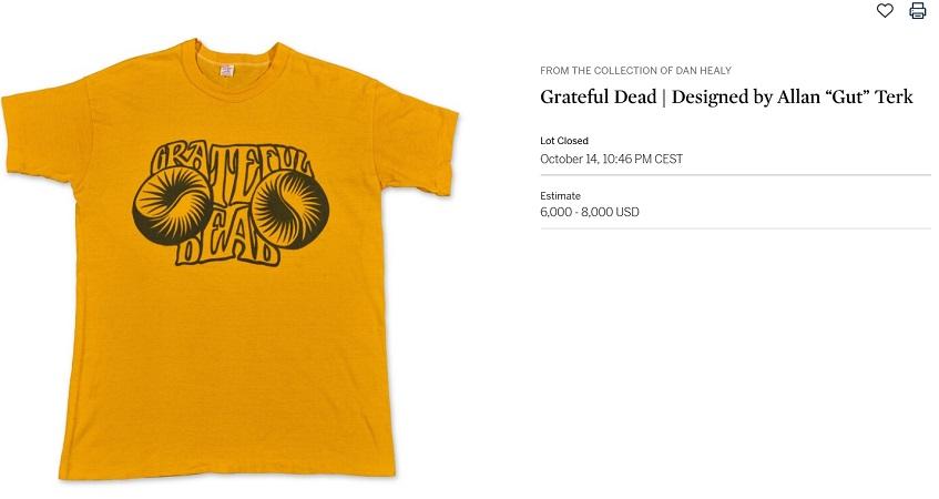 t.shirt du Grateful Dead