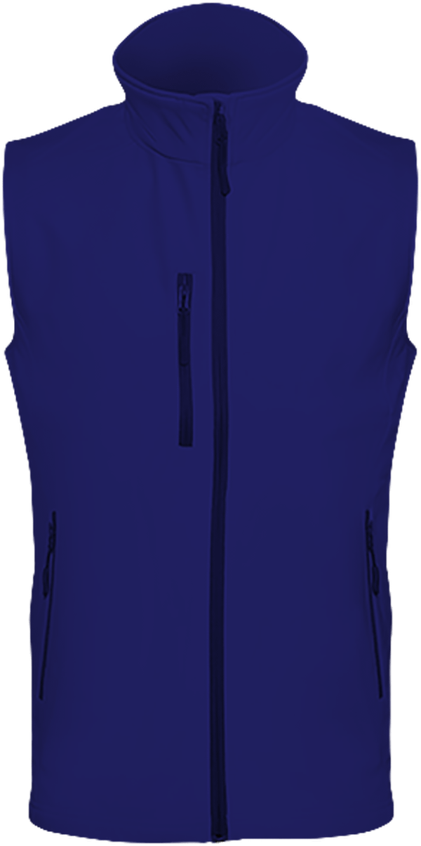 Veste Softshell Homme Sans Manches À Personnaliser  Navy