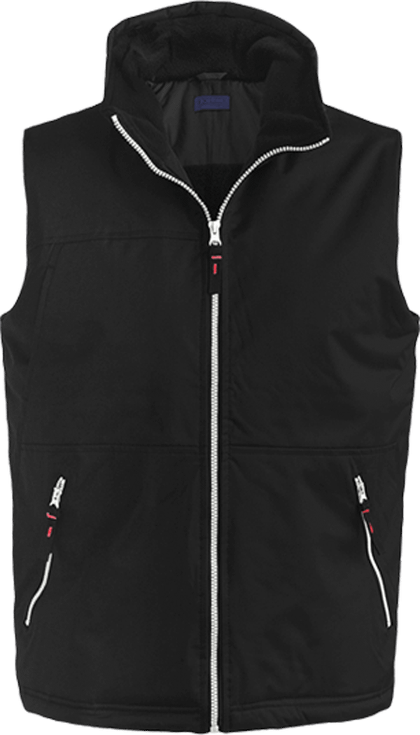 Customizable Sleeveless Bodywarmer Black