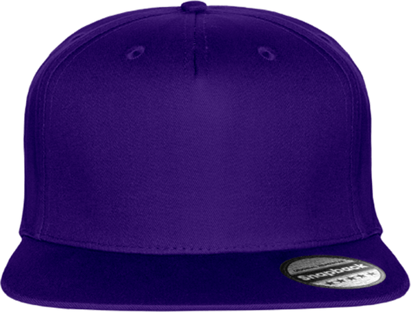 09d05 casquette snapback rapper 5 panneaux plexus Purple