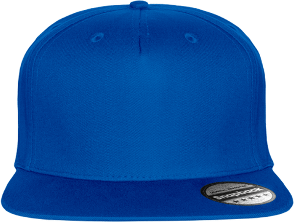 09d05 casquette snapback rapper 5 panneaux plexus Bright Royal