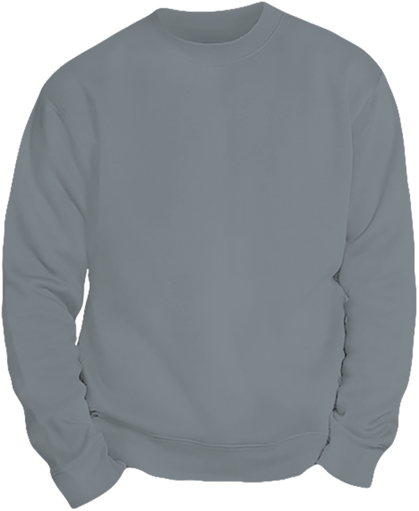 06g sweat lourd homme col rond face Dark Grey