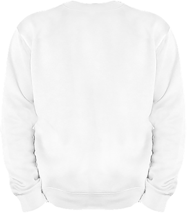 06g sweat lourd homme col rond dos White