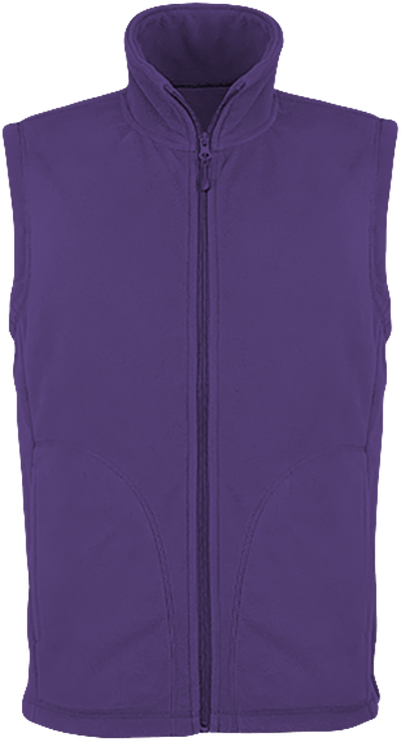 Gilet Polaire Personnalisable | Qualité Et Chaleur  Purple