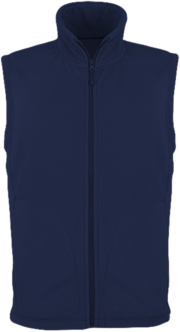 Customizable Fleece Vest | Quality And Warmth Navy