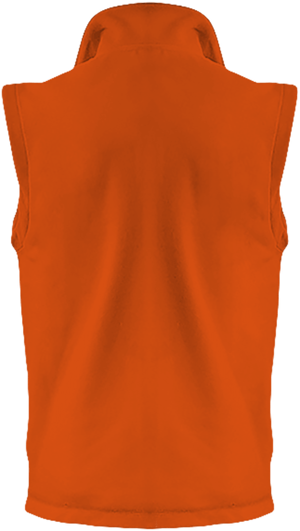 12m20 gilet micropolaire luca dos Fluorescent Orange