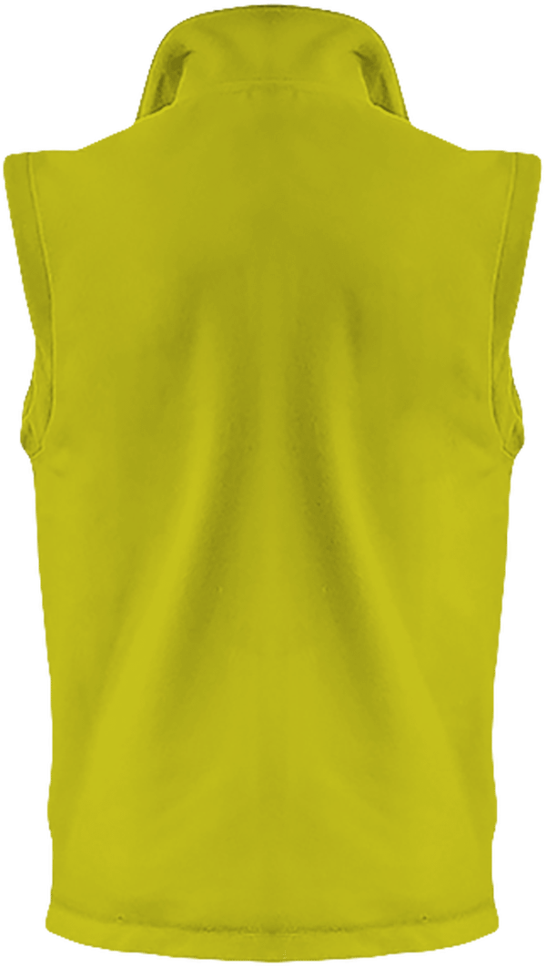 12m20 gilet micropolaire luca dos Fluorescent Yellow