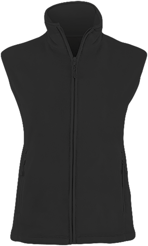 Gilet Polaire Femme À Personnaliser  Black