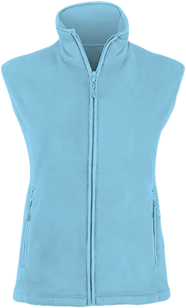 Gilet Polaire Femme À Personnaliser  Sky Blue