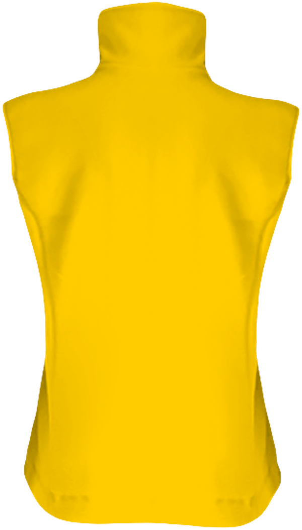 12m25 gilet polaire femme melodie dos Yellow