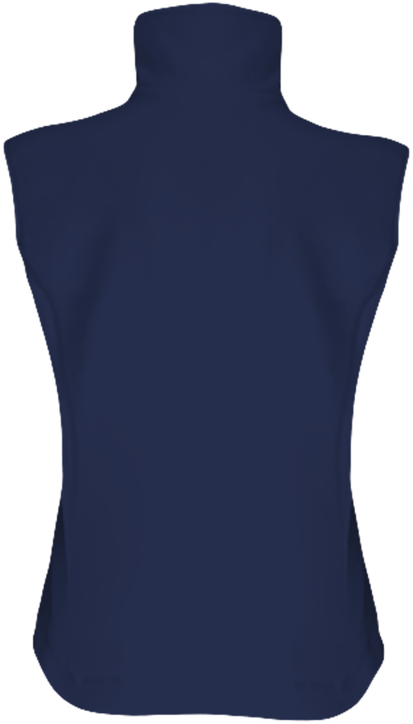 12m25 gilet polaire femme melodie dos Navy