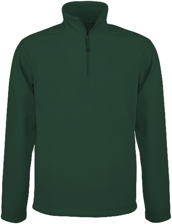 Micropolaire Col Zippé - Tunetoo Forest Green