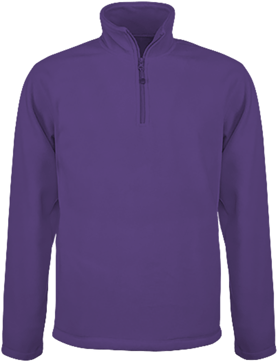 Micropolaire Col Zippé - Tunetoo Purple