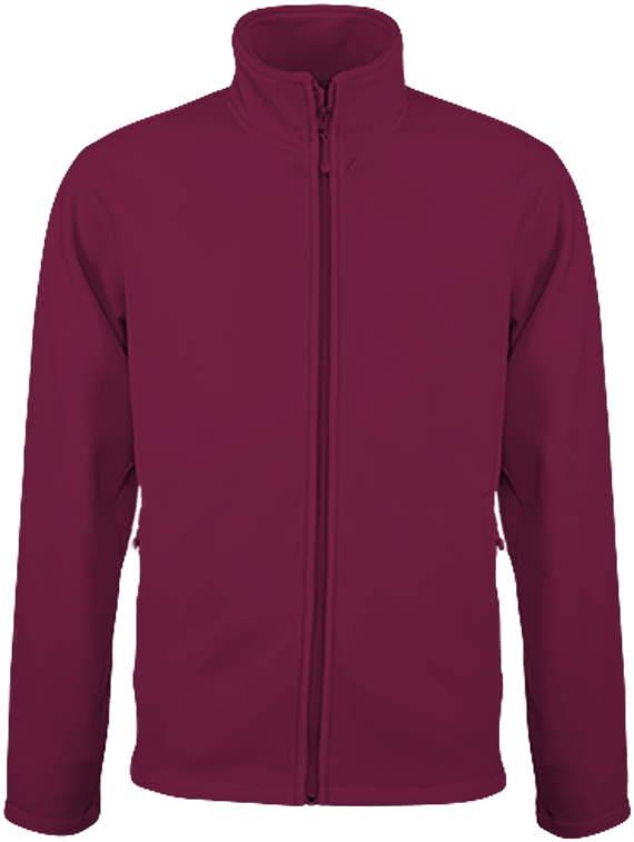 Customizable Fleece Jacket On Tunetoo Wine