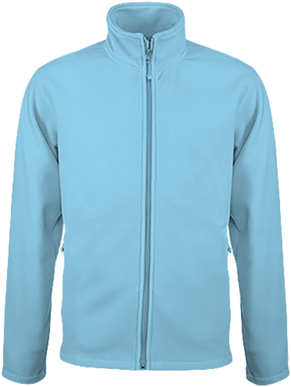 Veste Polaire Personnalisable Sur Tunetoo Sky Blue