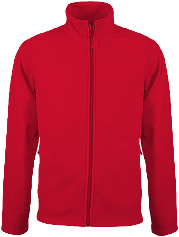 Veste Zippée Micropolaire - Tunetoo Red