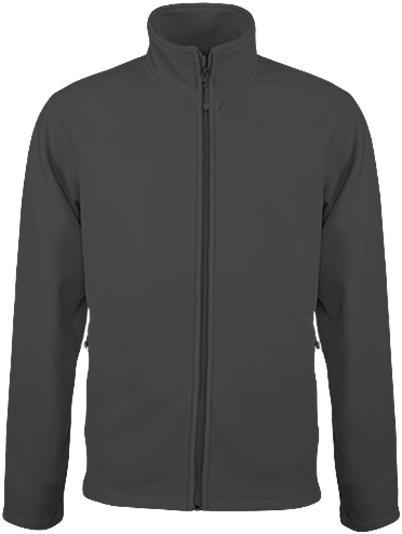 Customizable Fleece Jacket On Tunetoo Dark Grey