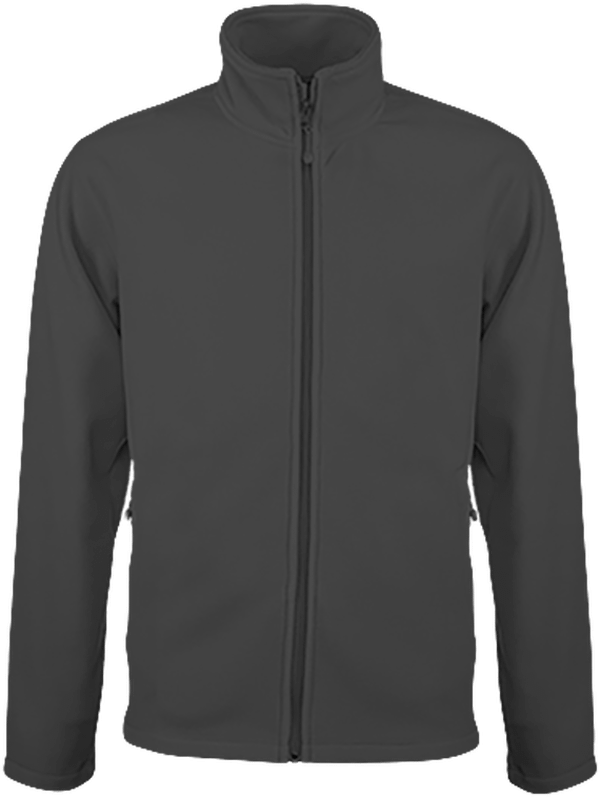 Customizable Fleece Jacket On Tunetoo Dark Grey