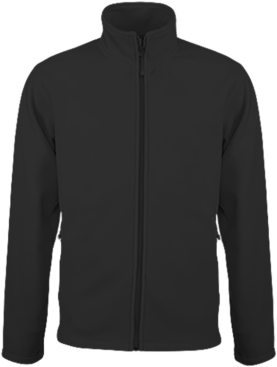 Customizable Fleece Jacket On Tunetoo Black