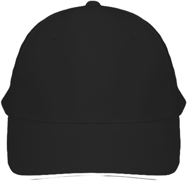 09c casquette enfant 6 panneaux plexus Black / White