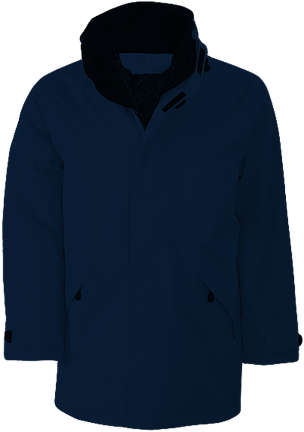 Quilt lined Parka | Tunetoo Navy