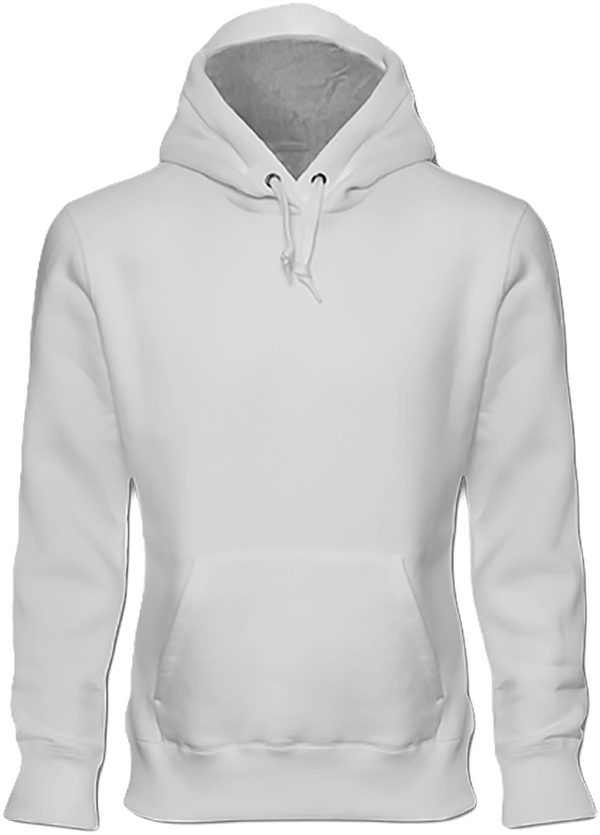 06a sweat shirt a capuche lourd unisexe face White