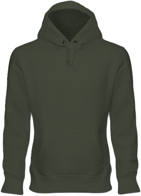 06a sweat shirt a capuche lourd unisexe face Dark Khaki