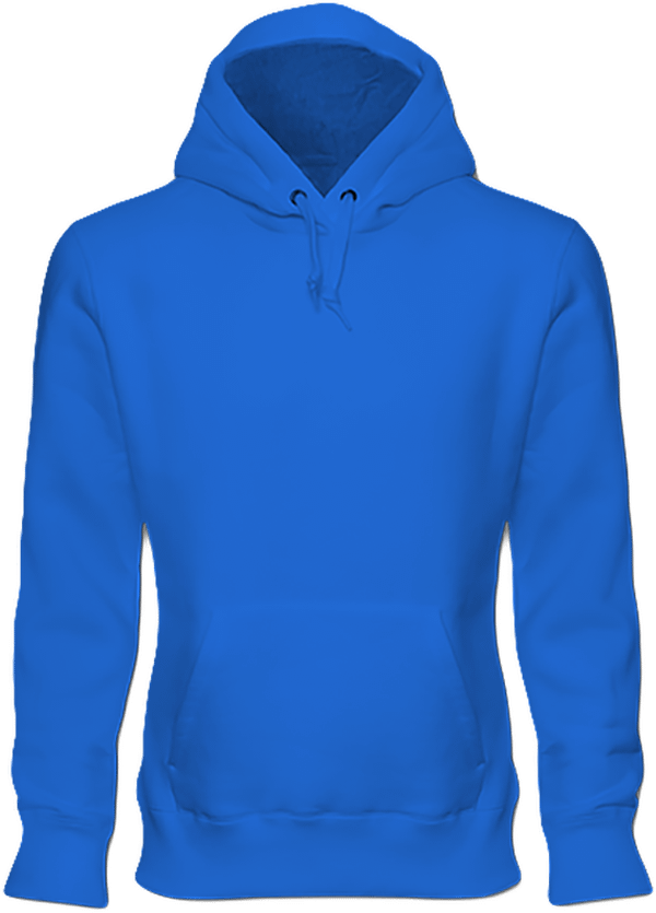 06a sweat shirt a capuche lourd unisexe face Light Royal Blue