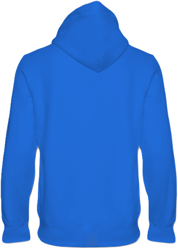 06a sweat shirt a capuche lourd unisexe dos Light Royal Blue