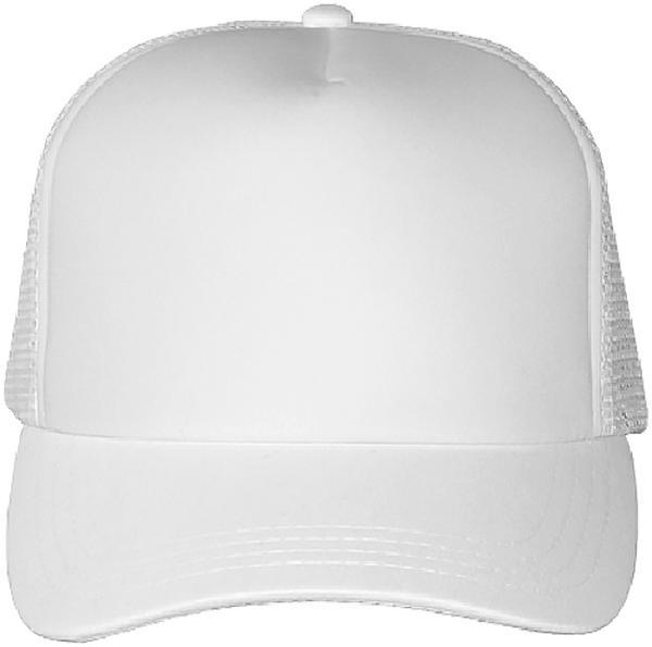 Casquette Trucker 5 Panneaux  White