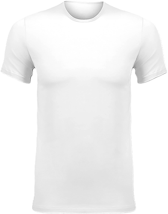 pictoMen's Fitted T-Shirt White