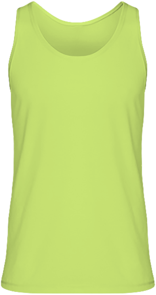 Customizable Men's Tank Top Neon Green