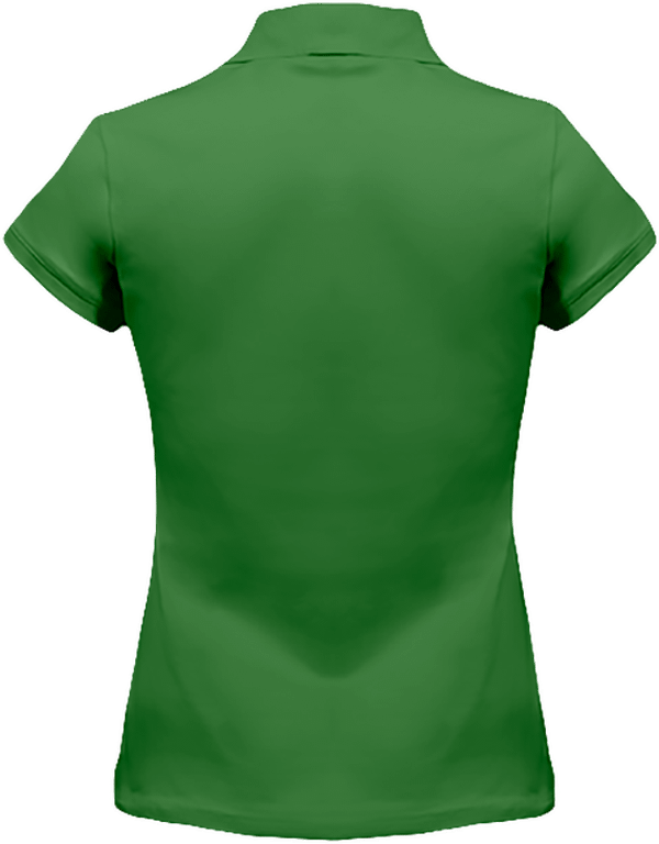 07i polo vintage femme rouge dos Vintage Green