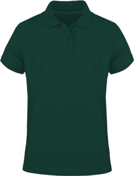 Customizable Men's Polo On Tunetoo Forest Green