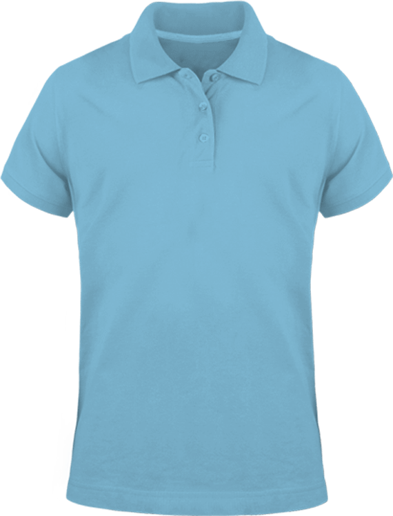 Polo Personnalisé Pour Homme Sur Tunetoo Sky Blue