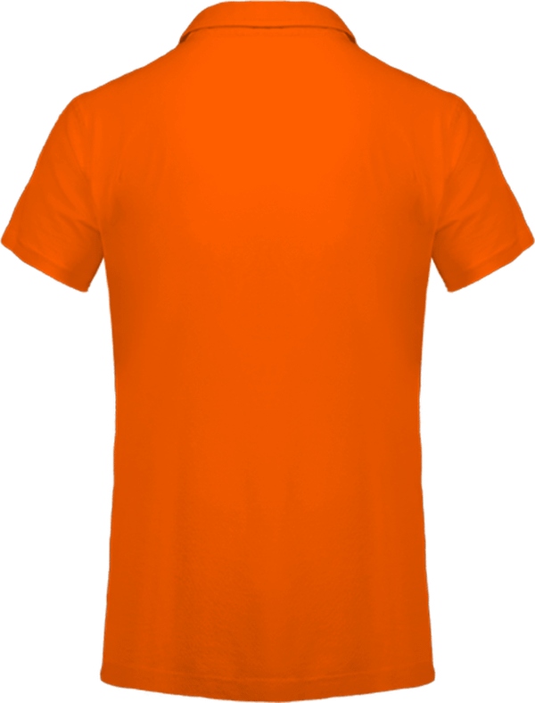 07a10 polo homme manches courtes kariban dos Orange