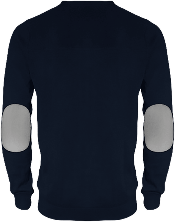 06l pull col v coudiere homme dos Navy