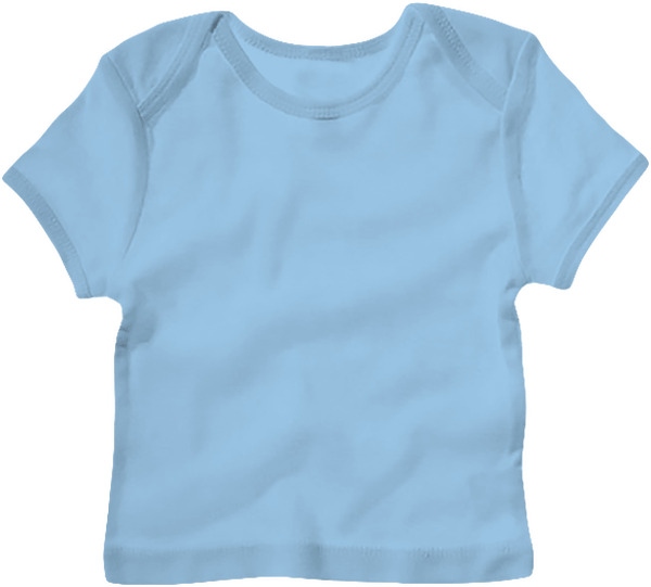 Customized Baby T-Shirt Baby Blue