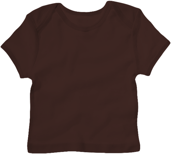 Personalisiertes Baby-T-Shirt Chocolate