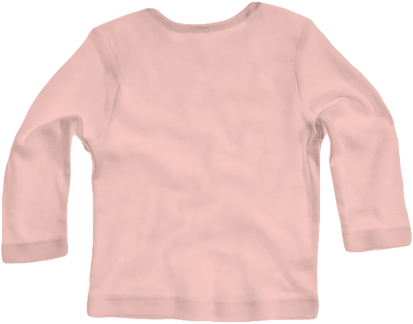 04q tee shirt bebe manches longues dos Pink