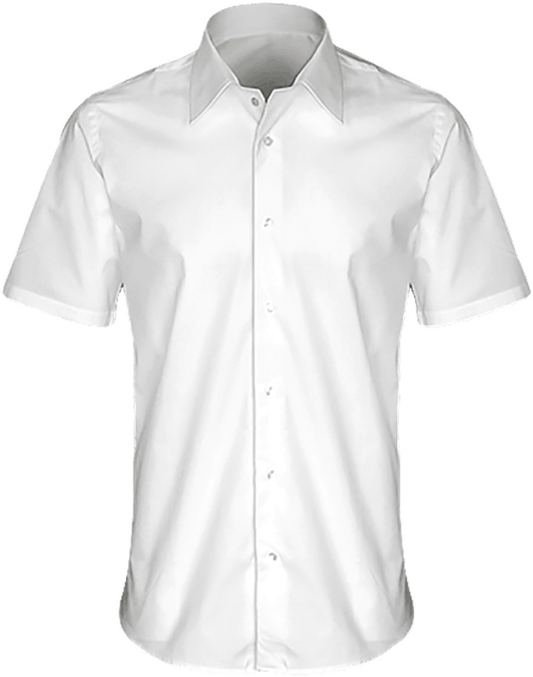 08a10 chemise homme manche courte ajustee plexus White