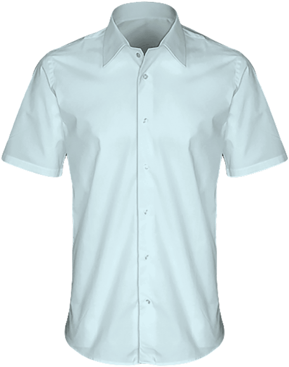 Men's Fitted Shirt Light Blue