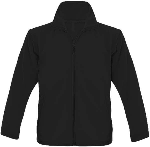 12p veste micropolaire enfant zippee plexus Black