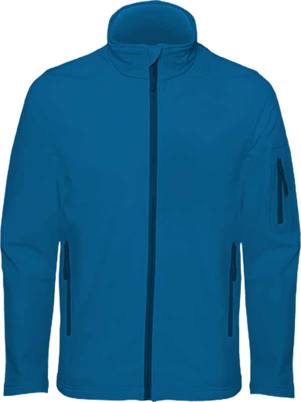 12r veste softshel enfant plexus Aqua Blue