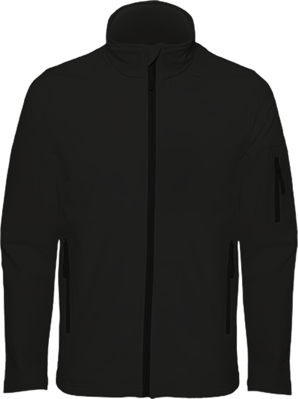 Softshell Jacket Kids | Tunetoo Black