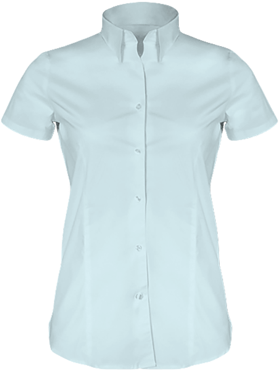 Slim Fit Women's Shirt Light Blue